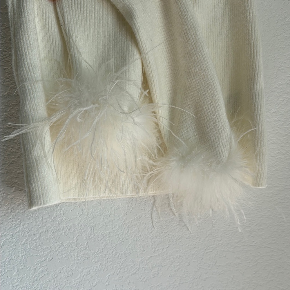 Finesse Cream Fitted Embellished Long Sleeve Blouse - Picture 3 of 9